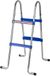 Gre Accessoires Standaard Ladder 2x2 Treden Blauw, Zilver 98 cm