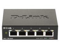 D-Link DGS-1100-05V2/B commutateur réseau Géré L2 Gigabit Ethernet (10/100/1000) Noir