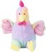 Mel-o-design poupée en peluche - peluche - 26 cm - animaux de la ferme - peluches - multicolore