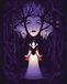 Komar Disney Snow White Evil Queen wandafbeelding voor kinderkamer, 40 x 50 cm