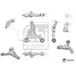 Febi Bilstein Bras De Liaison, Suspension De Roue 194329 Volvo 30666419 30714752