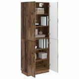 vidaXL Kastenset 2 st Oud hout Bewerkt hout