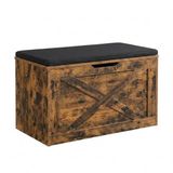 Monza Home® Opbergbox – Schoenenbank & Voetenbank – Opbergkist - Speelgoedkist