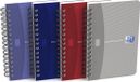 Oxford 100103199 schrijfblok & schrift Zilver, Blauw, Rood