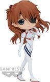 Banpresto Co., Ltd. Banpresto Evangelion 3.0 + 1.0 Q Posket - Asuka Langley Plugsuit Style (Ver.A) - Statue 14cm