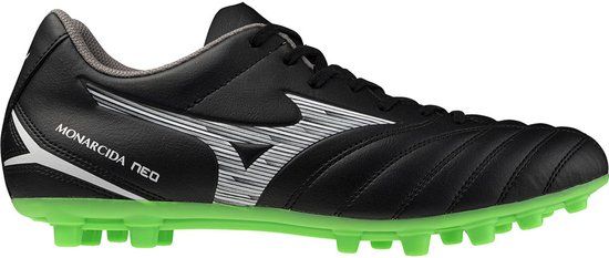 Mizuno Monarcida Neo III Select AG Voetbalschoenen Zwart/Neon Groen EU 42.5 Heren