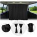 Renault Rideaux De Séparation De Cabine Pour Renault Trafic L2 Noir Tissu