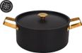 Vargen & Thor Mio Casserole - 4 liter - ⌀24 cm - Matzwart