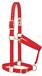 Weaver Leather Basic Verstelbare Nylon Halster - Rood - 1" - Klein Paard