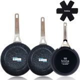 briebe Black Titanium 3-Delige Pannenset