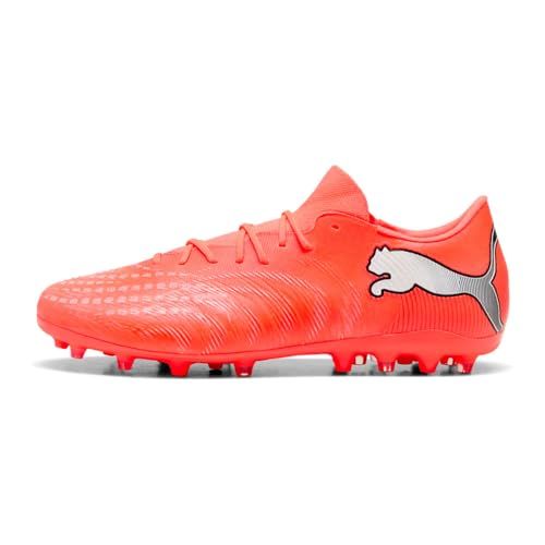 Puma Future 9 Match Fusion Mg Voetbalschoenen Rood, Oranje EU 44 1/2