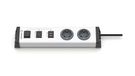 EHMANN USB C/A multilader 0201x0o022301 1x USB-C 65 W snellader + USB-A, 2 x geaarde stopcontacten type F, schakelaar, robuuste kunststof behuizing, bevestigingsmogelijkheid 1,5 m voedingskabel