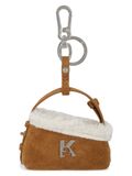 KARL LAGERFELD JEANS Porte-clés Geo marron