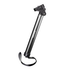 Mantona Griff - Selfiestick - Zwart, Grijs