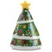 Egan Kerstklok kerstboom 6 cm x 9 cm