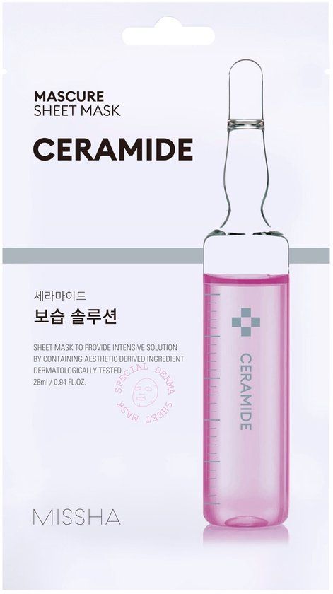 Missha Mascure Ceramide Rescue Solution Sheet Mask - 28 ml
