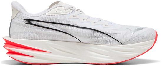Puma Hardloopschoenen Deviate Pure Nitro - Heren - Wit - Maat 44.5