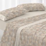 Burrito Blanco Beddengoedset, 90 cm brede bedden (+ beschikbare maten), design 043, kleur aarde (90 x 190/200 cm)