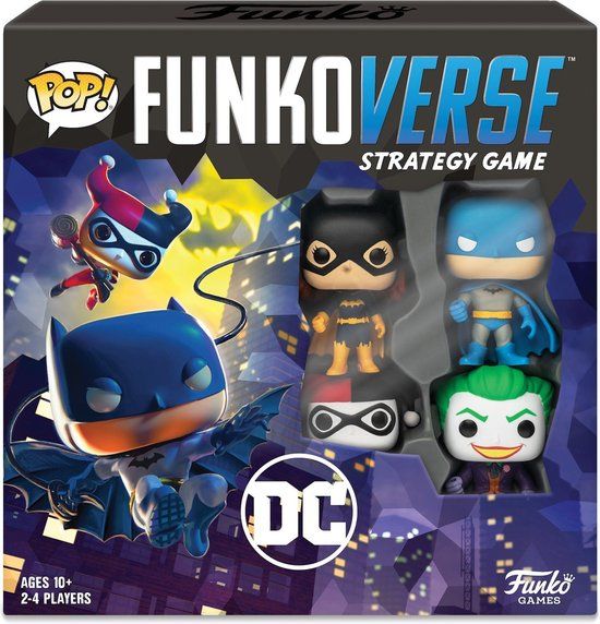 Funko Funkoverse Strategy Game DC Comics 100 Base Set