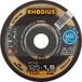 Rhodius XT10 206165 disque à tronçonner droit 125 mm 1 pièce(s) inox, acier