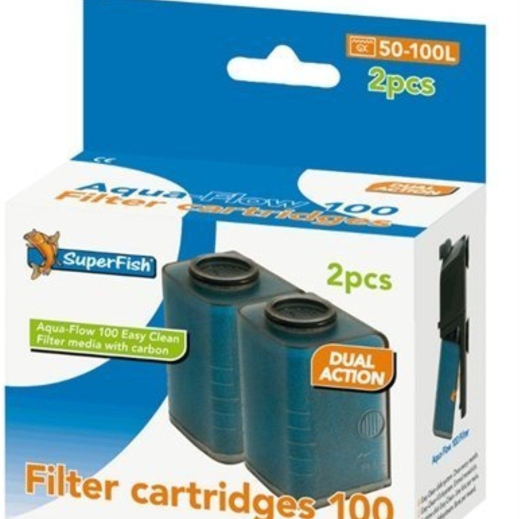 SuperFish 100 Easy Click Cassettes - 2 stuks
