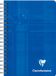 Clairefontaine Notitieboek 9x14 cm 100 Pagina's Kleine Ruitjes Spiraalbinding 10 Stuks