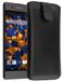 mumbi Echt leren hoesje compatibel met Sony Xperia XA hoes leren tas case wallet, zwart