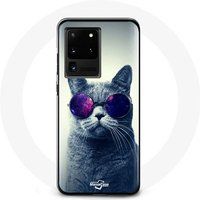 Maniacase Etui voor Samsung Galaxy S20 Ultra Paarse bril