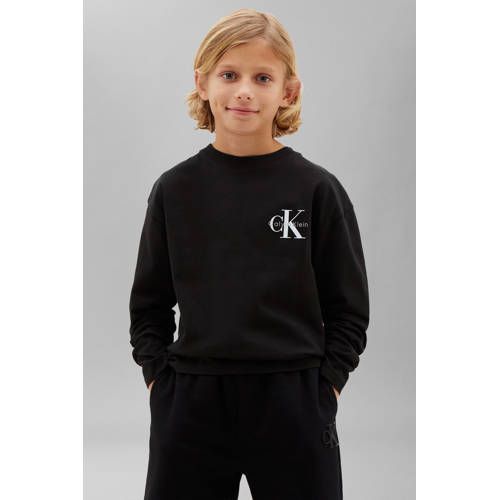 Calvin Klein longsleeve met logo - zwart