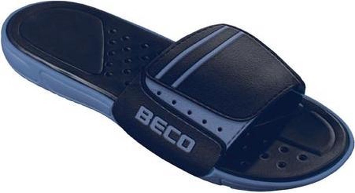 Beco slippers heren blauw