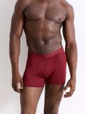 Erlich Textil Boxershorts 'Light Touch' bordeaux