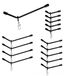 Icecat Anti-Tangle Feeder Tree Set met 15 Stukken in 3 Maten voor Vissen