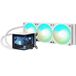 TRYX PANORAMA 360 ARGB AiO Water 3D-AMOLED-display – 360 mm wit (L-P360A-AS3M-G1W)