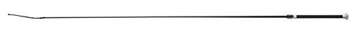 Covalliero KERBL Dressuur Zweep, zwart, 110 cm, voor middelgroot paard 320100