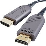 KabelDirekt – optische 8K HDMI 2.1b kabel – 10m – gecertificeerd | 8K@60Hz, flexibele glasvezel HDMI kabel officieel gelicenseerd, lossless transmissie