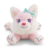 62836 Knuffeldier vos, 18 cm, roze