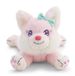 62836 Knuffeldier vos, 18 cm, roze