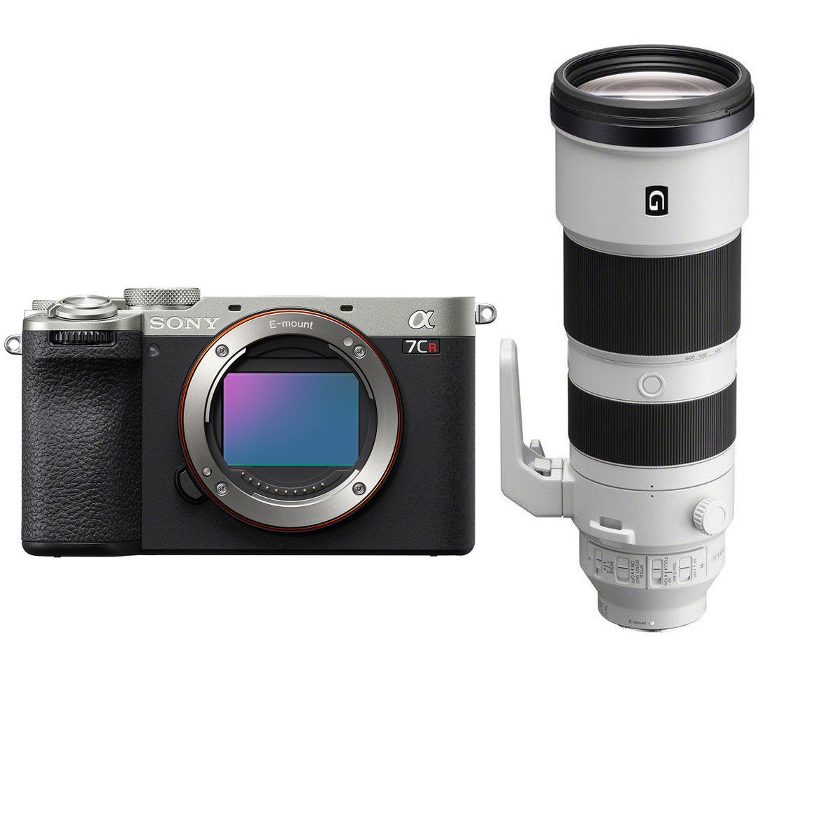 Sony A7C R systeemcamera Zilver + 200-600mm f/5.6-6.3 G