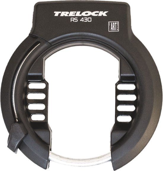 Trelock RS430 ART2 Ringslot - Zwart - Stadsfiets - Unisex