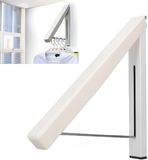 Hapivida Opvouwbare Droogrek, Opvouwbare Standaard van Aluminium en Kunststof, voor Wasruimte, Slaapkamer, Badkamer, Balkon