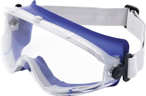 Promat Nordwest AG Volzicht-veiligheidsbril | DAYLIGHT TOP | EN 166 | frame blauw, ring helder | polycarbonaat - 4000370055