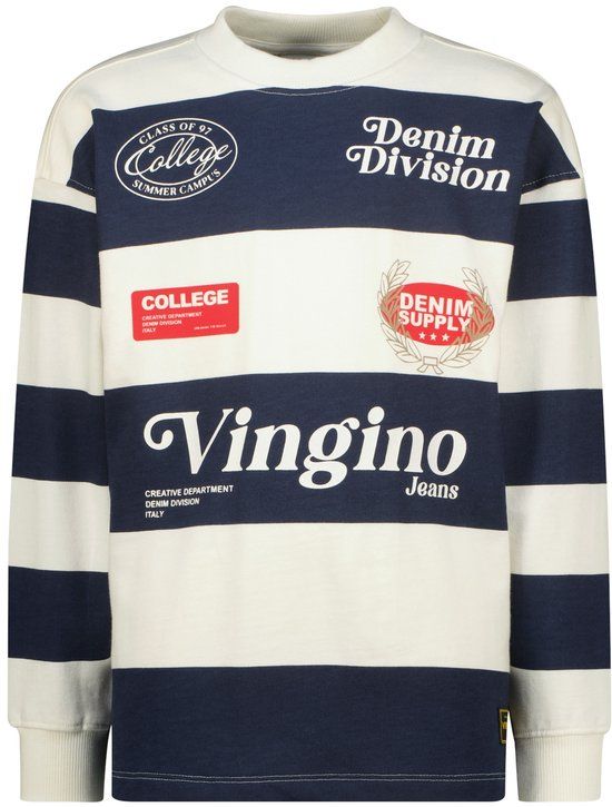 Vingino Humbert Jongens Trui - Cloud White