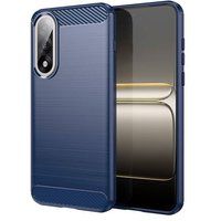 OnePlus Coque pour OnePlus Nord 5 5G - housse etui silicone gel carbone + film ecran - BLEU FONCE