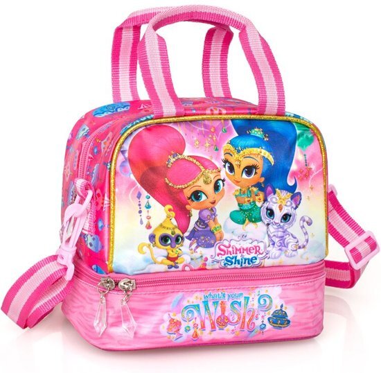 Shimmer & Shine Shimmer & Shine - Lunchtas 21 cm lang - Roze