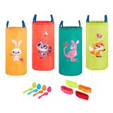 B. Speelgoed Dieren B for Kids - Racing Sacks & 3-Legged Race Bands - Egg-and-Spoon Verjaardagsfeest 5 jaar + - Outdoor Games Galore, BX2279Z, meerkleurig, medium
