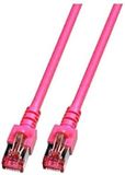 EFB-Elektronik RJ45 patchkabel S/FTP, Cat.6, LSZH, 1m, magenta