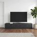 Maison Exclusive Meuble TV exclusif - Dimensions : 147 x 34,5 x 27 cm - Couleur : Noir - Matériau : Bois composite