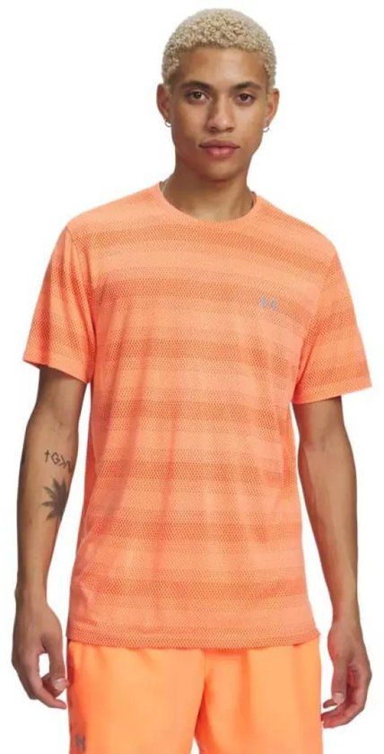 Under Armour Velociti T-shirt Korte Mouwen Oranje M Man