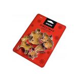 Practic koekjessnijder in kerstvorm, roestvrij staal, zilver