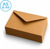 MasonPro Bruine Kraft Enveloppen C6 Formaat - 100% Gerecycled Kraft Papier - Geschikt voor A6 - 11x16CM